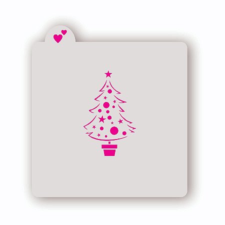 Estêncil Árvore de Natal