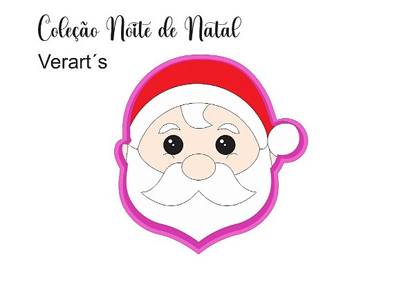 Cortador de Bolacha Papai Noel V3