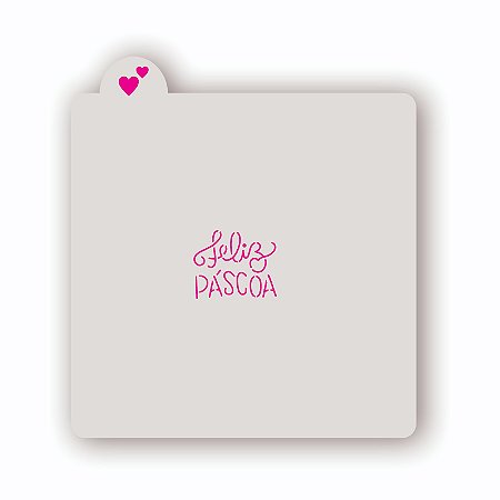 Estêncil Feliz Páscoa A