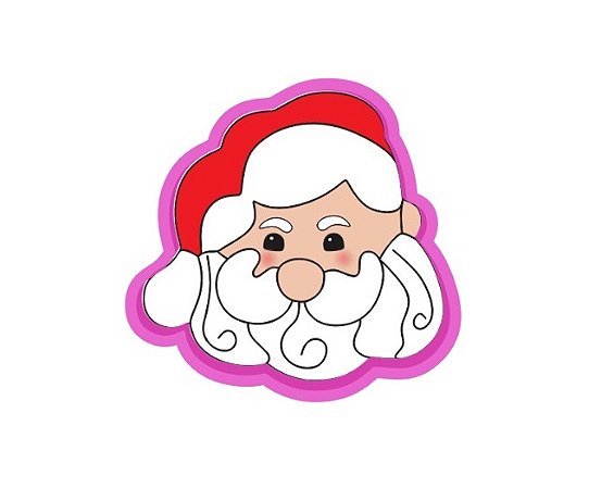 Cortador de Biscoito Papai Noel A