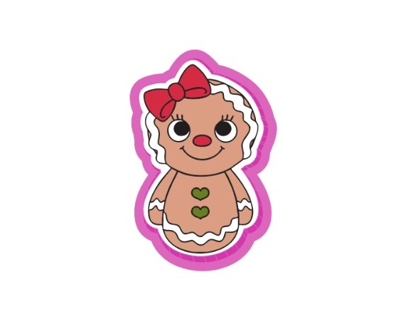 Cortador de Biscoito ginger João Bobo