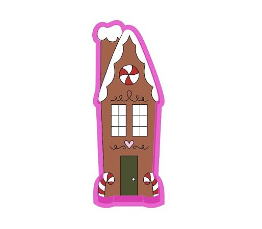 Cortador de Biscoito Casinha F
