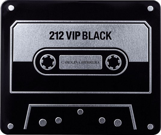 Kit 212 VIP Black Carolina Herrera Masculino - Eau de Parfum 100ml + Shower Gel 100ml