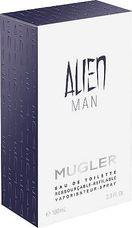 Alien Man Refillable Mugler Edt - Perfume Masculino 100ml