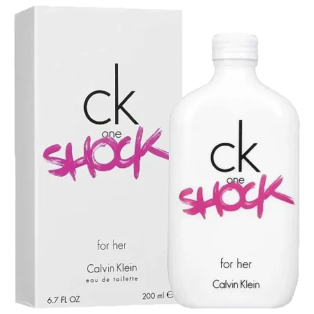 CK One Shock Calvin Klein Eau de Toilette - Perfume Feminino 200ml