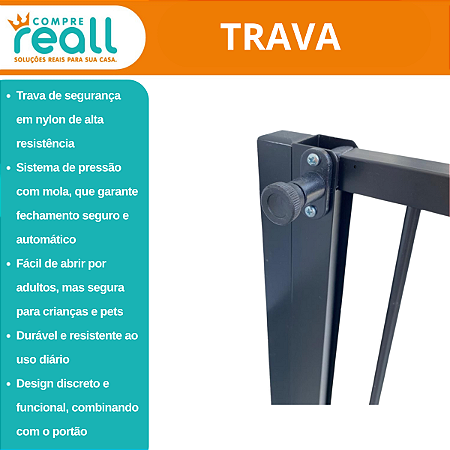 Acessórios do Portão - Trava