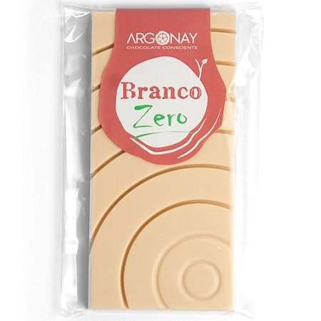 Barra de chocolate bean-to-bar branco (vegano) - Zero açúcar - 100g