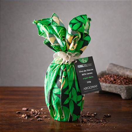 Ovo de Páscoa 80% Cacau – Origem Bahia – 235g