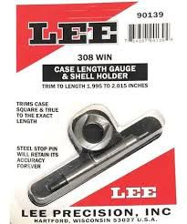 TRIMMER Case Length Gauge & Shell Holder .308/7,62x51 - 90139