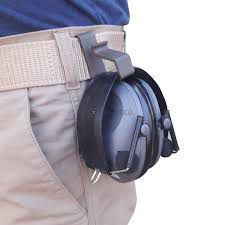 Suporte Clip Cinto Para Abafador Protetor Auricular Tiro