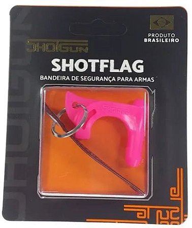 Safety Flag - Shotflag - Indicador De Câmara Vazia - Pistola - Rosa - Shotgun