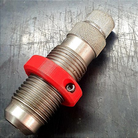 Lock ring die - ABS - porca com trava para die - padrão Lee 7/8 14f