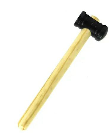 MARTELO BORRACHA PRETO - 40