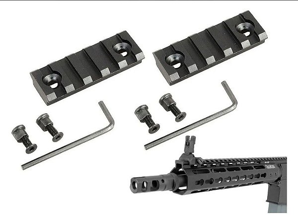 Trilho Picatinny 20 X 55 Mm Keymod Handguard  - 1uni