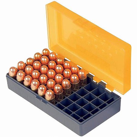 Caixa para Munições .38 SPL .357 Magnum - 50 rounds