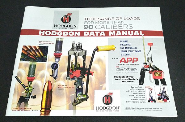 HODGDON DATA MANUAL LEE - MANUAL DA PÓLVORA HODGDON E LEE PRECISION