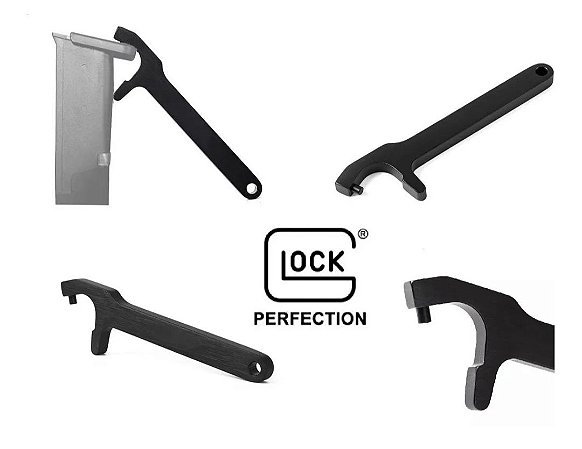 CHAVE DESMONTAGEM DO CARREGADOR GLOCK + punção/pino