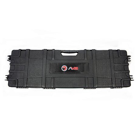 Maleta Case para Armas Longas com Espuma Dupla 97x30x8 - AVB - polímero resistente