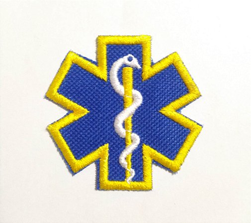 Patch cruz da vida dourado - aph