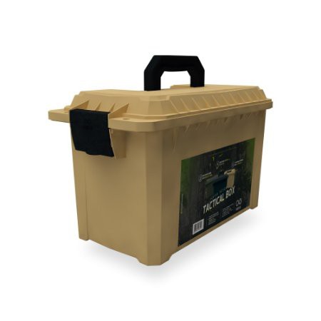 CAIXA tática box grande - verde militar / preto/ tan