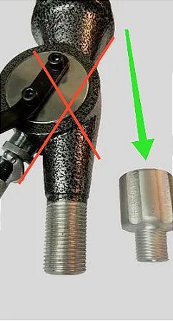 ADAPTADOR POLVORIMETRO - INSTALAÇÃO DIRETO NO DIE