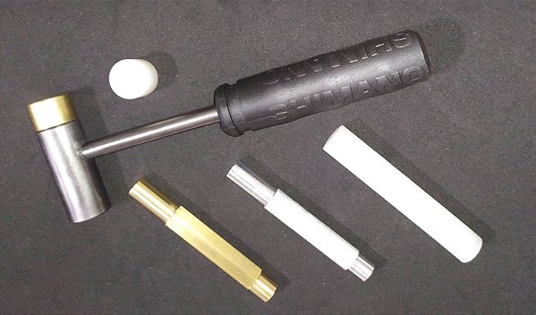 MACETE ARMEIRO + PINOS BATEDORES - LATÃO / NYLON / ALUMÍNIO