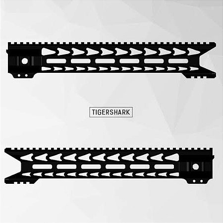 HANDGUARD DC - TIGERSHARK 13,5" PRETO - TAURUS T4