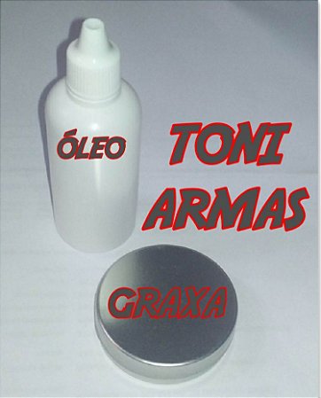 ÓLEO E GRAXA PARA ARMAS DE FOGO - TONI ARMAS