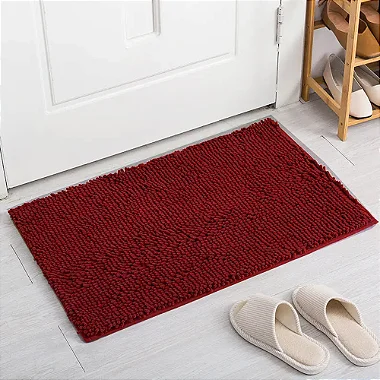Tapete Antiderrapante e Absorção Superior Confortável para Entrada, Banheiro, Chuveiro e Quarto