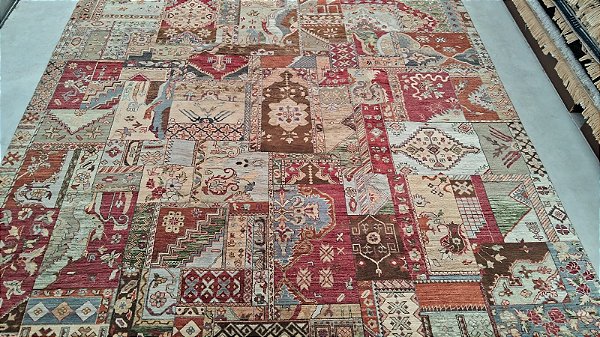 TAPETE ZIGLE PATCHWORK