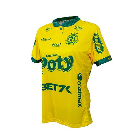 Camisa Oficial 1 Feminina Mirassol FC 2024 - Amarela