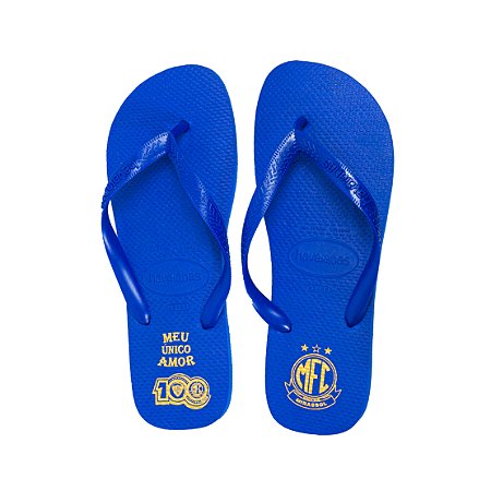Chinelo Havaianas Adulto Oficial Mirassol FC 2025 - Azul