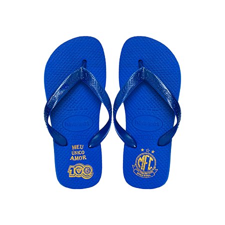 Chinelo Havaianas Infantil Oficial Mirassol FC 2024 - Azul