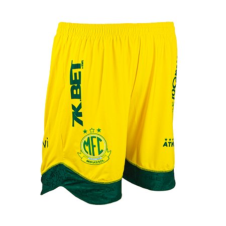 Calção de Jogo Oficial Mirassol FC 2025 - Amarelo