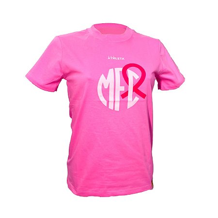 Camiseta MFC Outubro Rosa — Baby Look Algodão - 2025