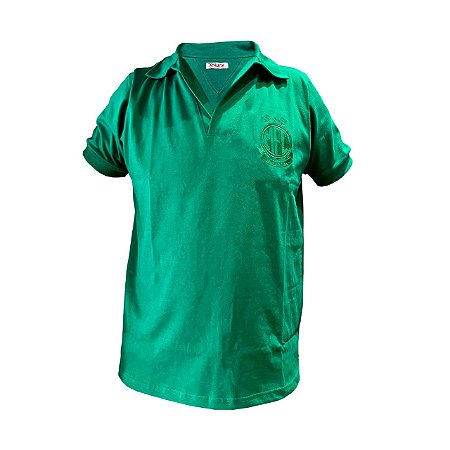 CAMISETA POLO RETRO MIRASSOL FC - VERDE