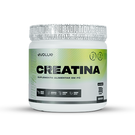 CREATINA 100% PURA EVOLUE 300G