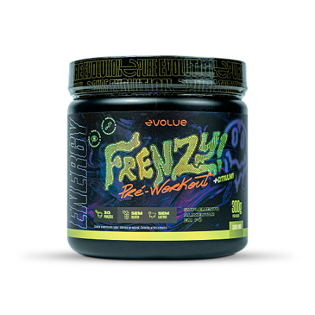 FRENZY PRÉ-WORKOUT EVOLUE - 300G
