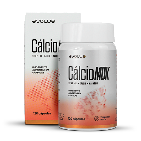 CÁLCIO MDK EVOLUE -120 CÁPSULAS