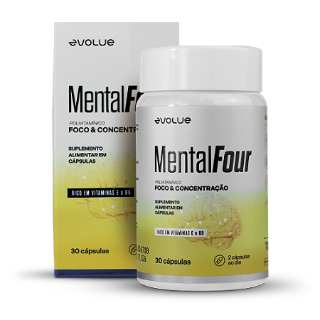 MENTAL FOUR EVOLUE - 30 CÁPSULAS