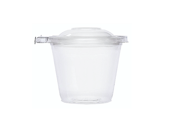 Pote 350 ml Tampa Baixa c/ Lacre c/100