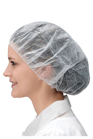 Touca Descartável em Polipropileno C/ 100 Unidades