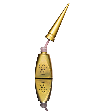 Uze Nails Top Coat Nude Pink 12ml