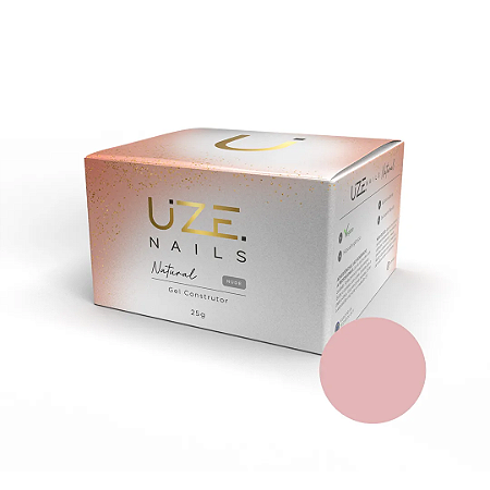 Uze Nails Gel Construtor Natural Nude 25g