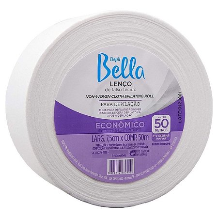 Depil Bella Rolo Depilação 50mts