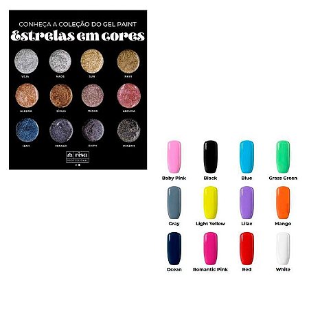 Risa Gel Paint 8gr