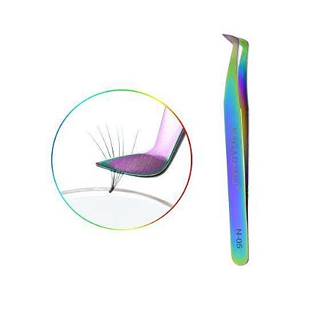 Pinça Cílios Nagaraku N-05 Volume Russo