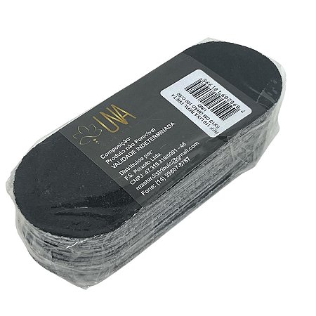 Lixa Preta Refil Pé 5 X 13cm 50und