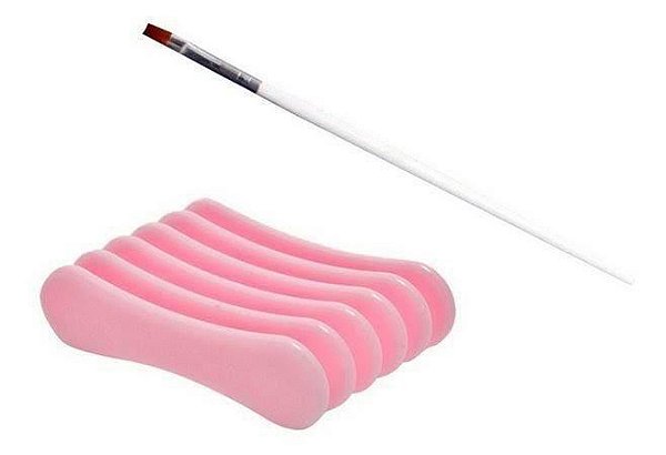 Porta Pincel Grade Rose