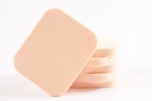 Esponja Maquiagem Quadrada Com 12